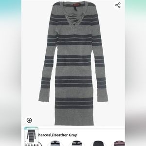 Pre-Owned Yoki striped dress *wear pics for ref *